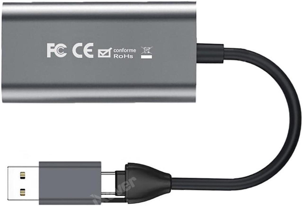 Alt view image 6 of 7 - IXEVER 4K HDMI Capture Card for Streaming, Full HD 1080P 60FPS USB Cam Link Game Audio Video Capture Card for Nintendo Switch/PS5/3ds/Xbox/PS4 to Window Mac OS System OBS Zoom