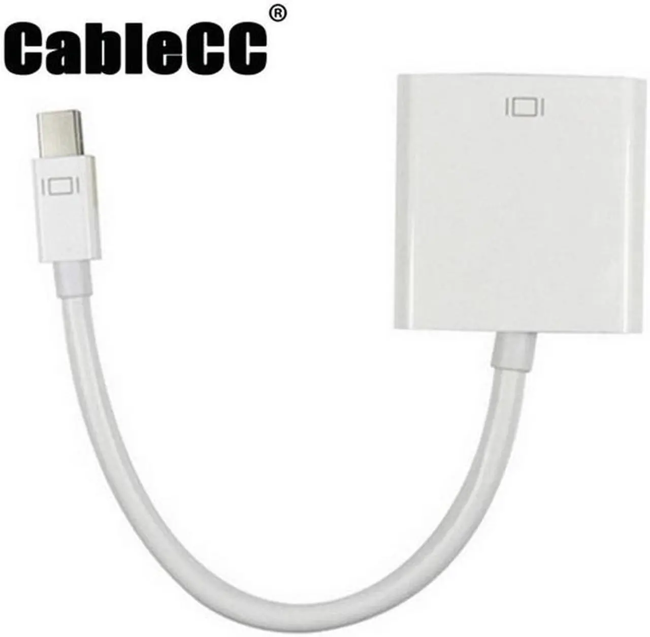 Main image of Cablecc Active Mini Displayport DP to VGA RGB Female adapter cable