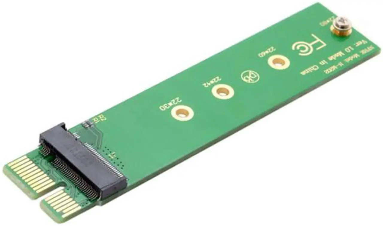 Main image of Cablecc NGFF M-key NVME AHCI SSD to PCI-E 3.0 1x x1 Vertical Adapter for XP941 SM951 PM951 960 EVO SSD
