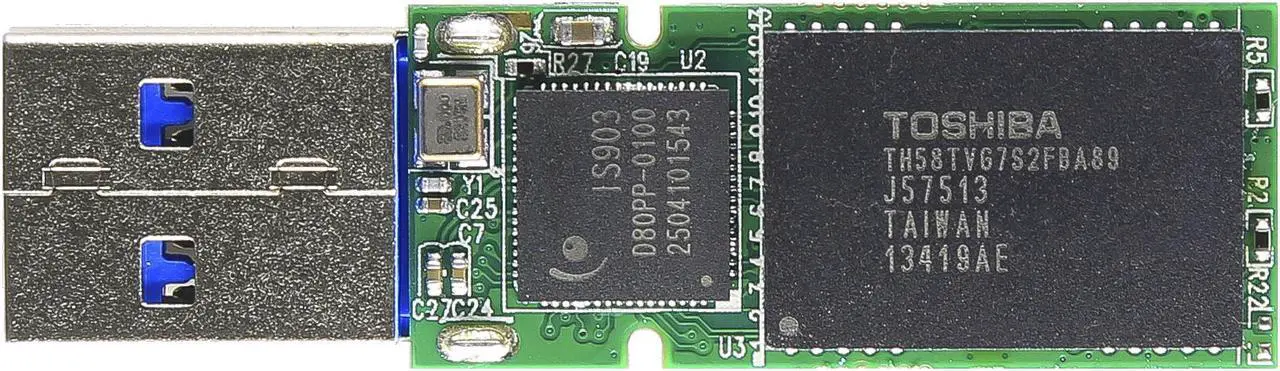 Alt view image 3 of 3 - CHIPFANCIER Enterprise level SLC SSD Positive Super Long Life High Speed USB Flash Drive USB 3.0
