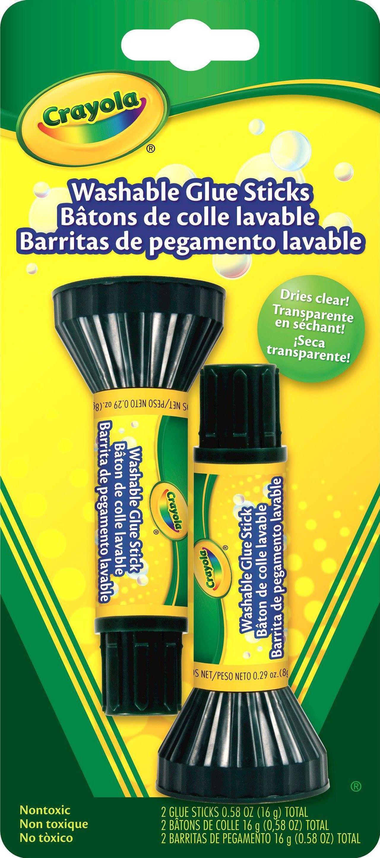 Alt view image 5 of 7 - Crayola Washable Glue Sticks-.20 Ounce 2/Pkg