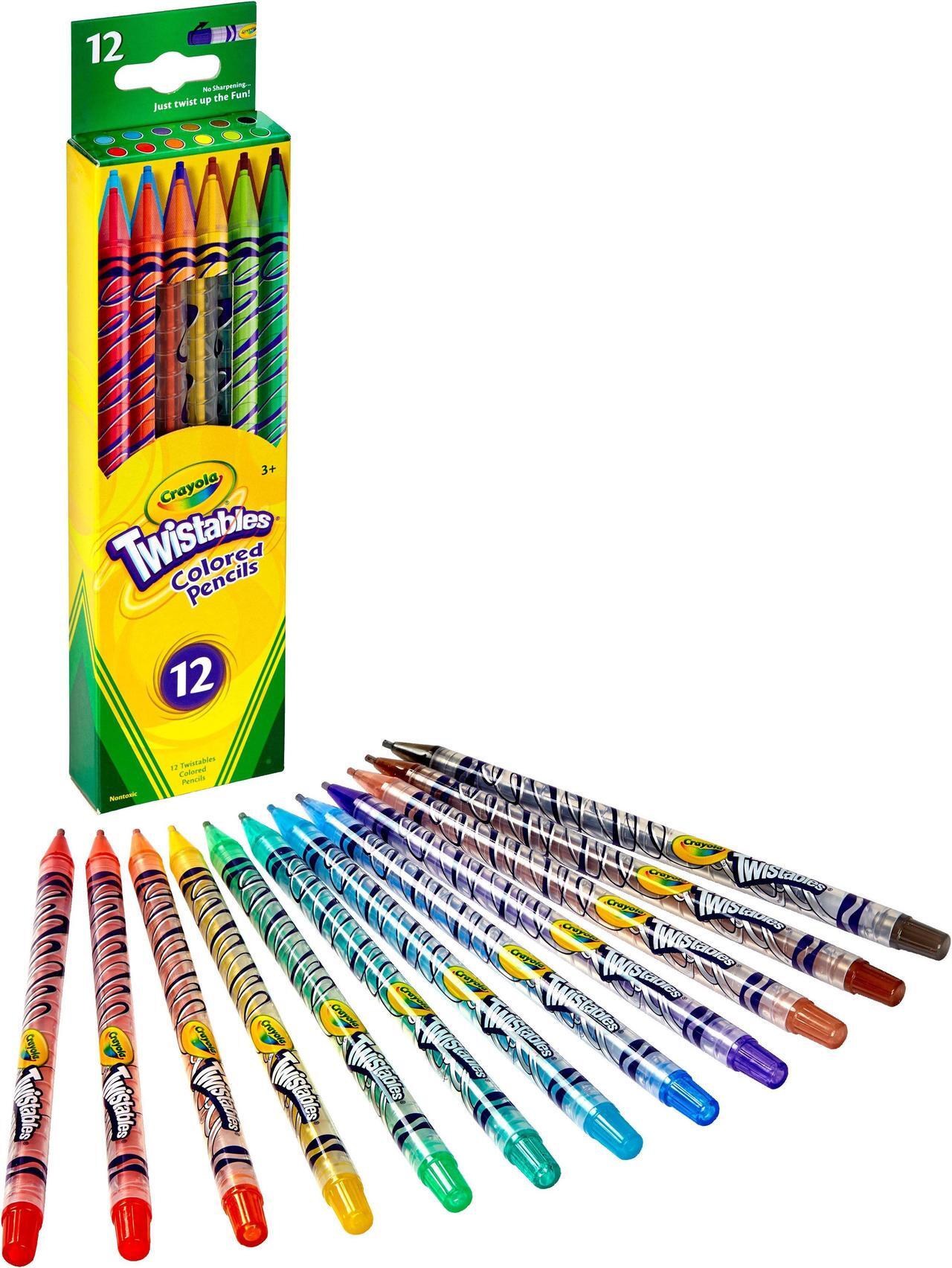 Alt view image 4 of 14 - Crayola Twistables Colored Pencils-12/Pkg Long