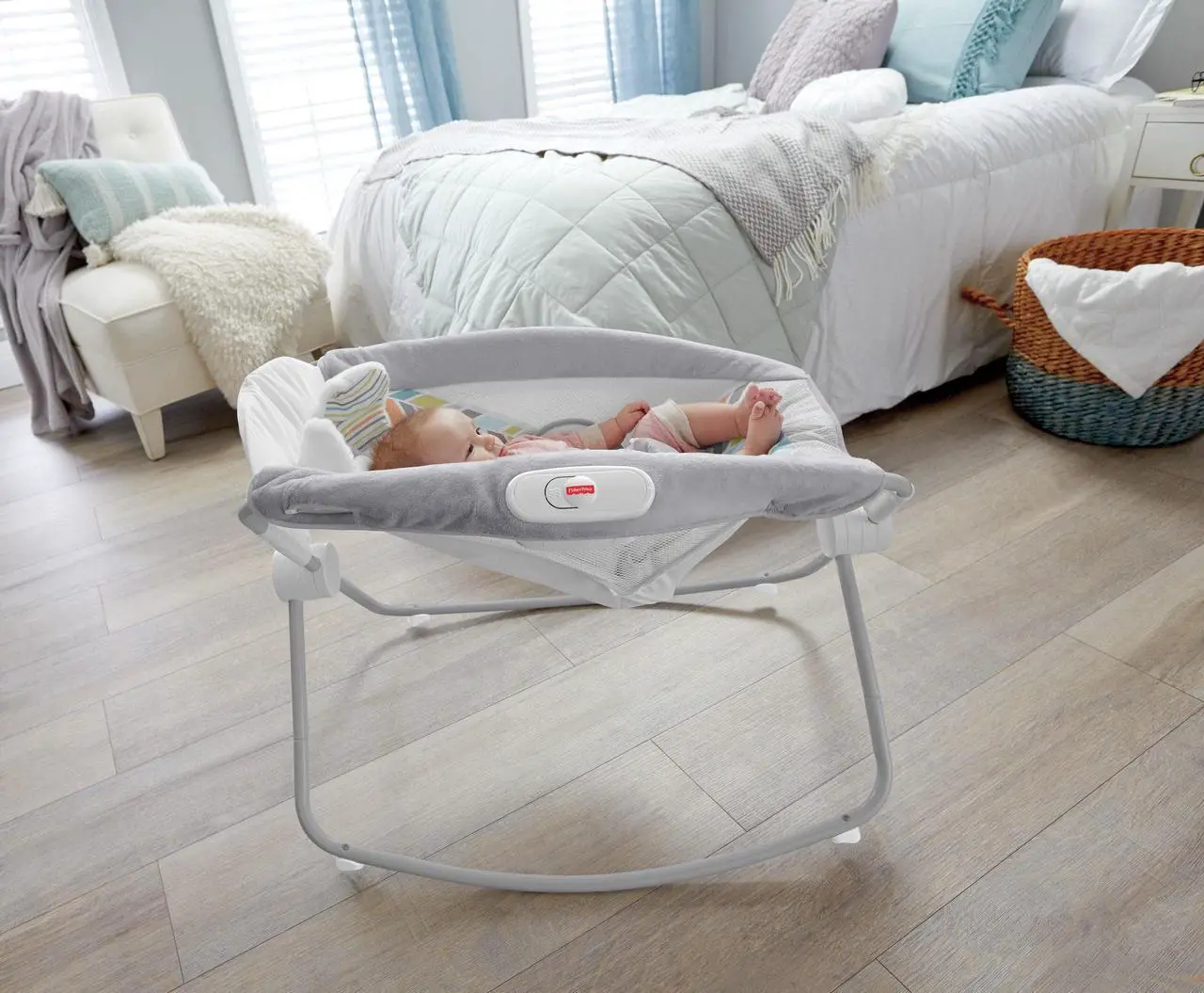 Alt view image 3 of 6 - Fisher-Price Sweet Snugapuppy Dreams Rock 'n Play Sleeper