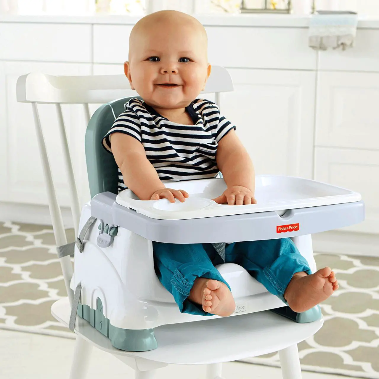 Alt view image 4 of 13 - Fisher-Price Healthy Care Deluxe Booster Seat