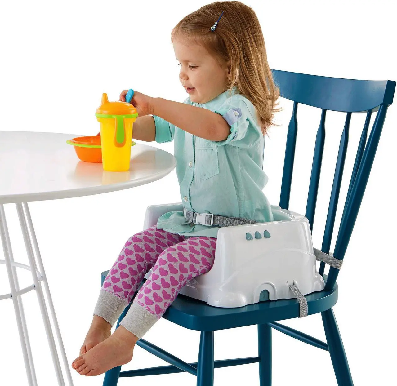 Alt view image 10 of 13 - Fisher-Price Healthy Care Deluxe Booster Seat