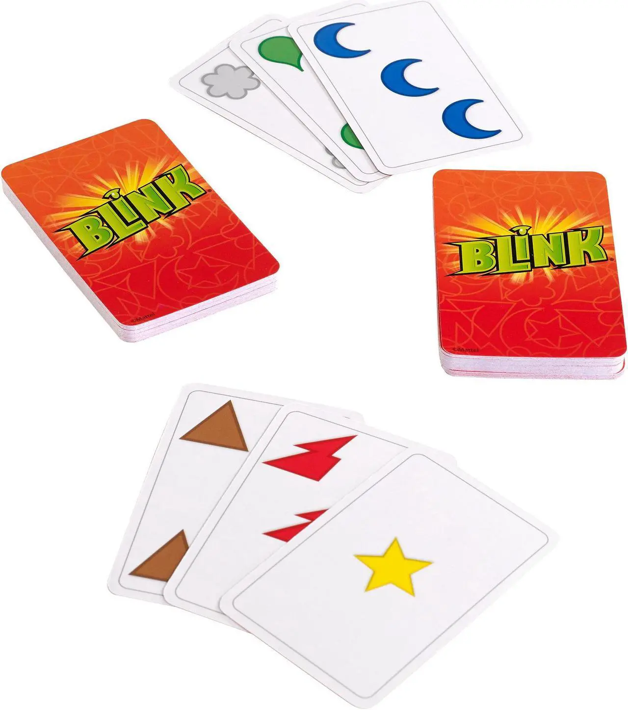 Alt view image 12 of 20 - Blink Fast-Paced Family Fun Card Strategy Board Game Mattel, Inc. T5931