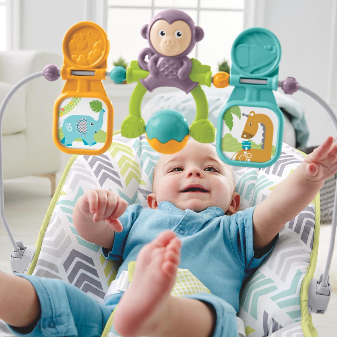 Alt view image 7 of 8 - Fisher-Price Baby's Bouncer Baby Gear