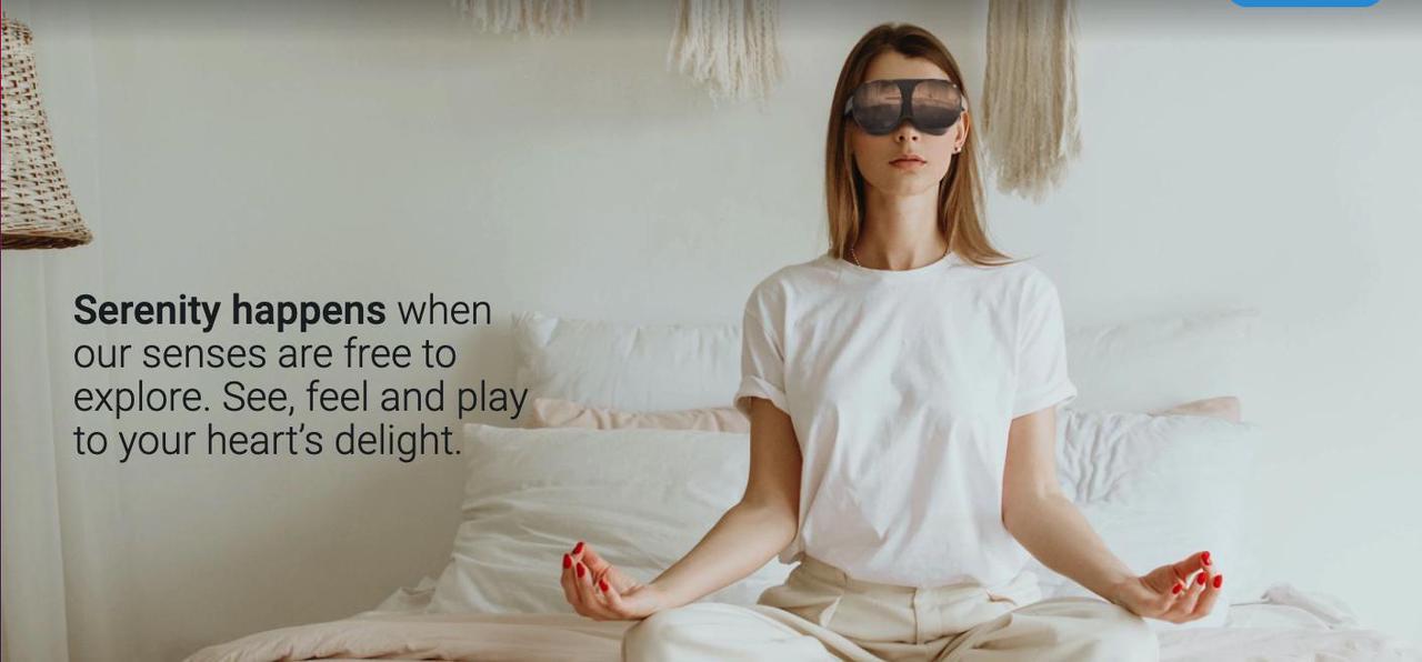 Alt view image 3 of 7 - HTC Vive Flow: immersive VR glasses VR Headset metaverse devices