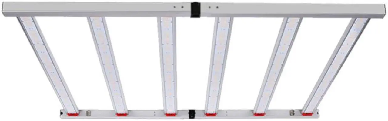 Main image of J&H LED 44 in. 2000-Watt Equivalent Gray LED Full Spectrum Indoor Plant Grow Light 3700K Warm White