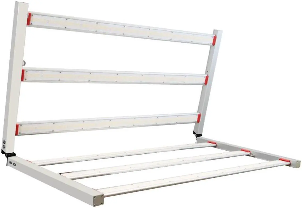 Alt view image 2 of 4 - J&H LED 44 in. 2000-Watt Equivalent Gray LED Full Spectrum Indoor Plant Grow Light 3700K Warm White
