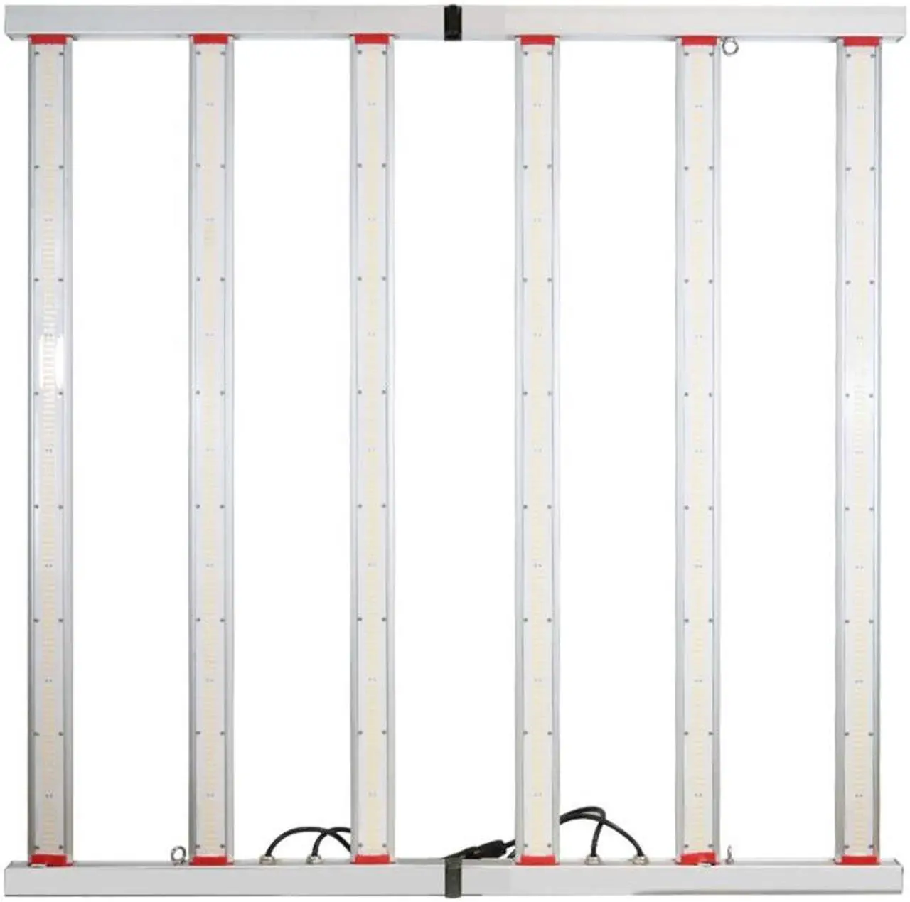 Alt view image 3 of 4 - J&H LED 44 in. 2000-Watt Equivalent Gray LED Full Spectrum Indoor Plant Grow Light 3700K Warm White