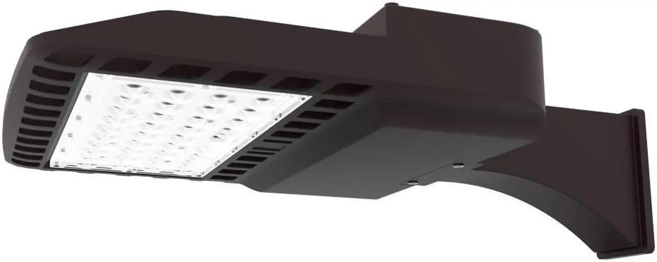 Main image of J&H LED 800-Watt Equivalent Integrated LED Black Area Light and Flood Light with 12000 Lumens Outdoor Light
