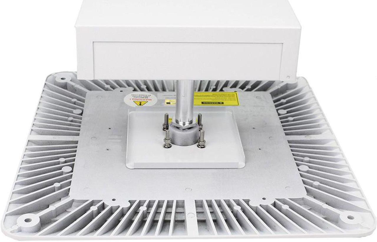 Alt view image 3 of 4 - J&H LED 600-Watt Equivalent Integrated LED Outdoor Security Light, 21000 Lumens, Canopy Light and Area Light