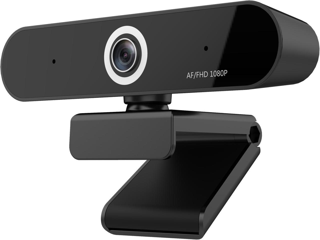 Alt view image 3 of 6 - AF FHD 1920*1080P Webcam Camera Microphone 1080P Webcam High Speed USB 2.0 For Desktop Laptop Online School Classes Skype Teleconferencing