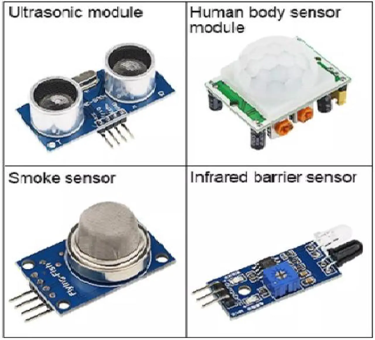Alt view image 3 of 4 - Raspberry Pi sensor kit 16-piece sensor kit ultrasonic sensor with packaging
