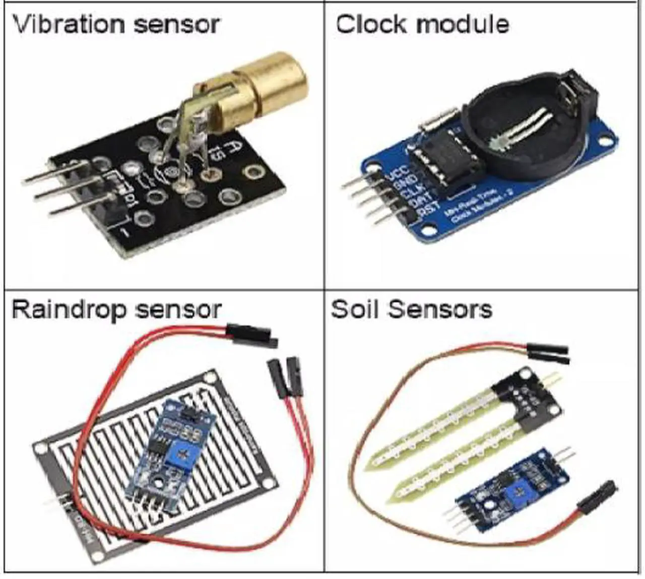 Alt view image 4 of 4 - Raspberry Pi sensor kit 16-piece sensor kit ultrasonic sensor with packaging