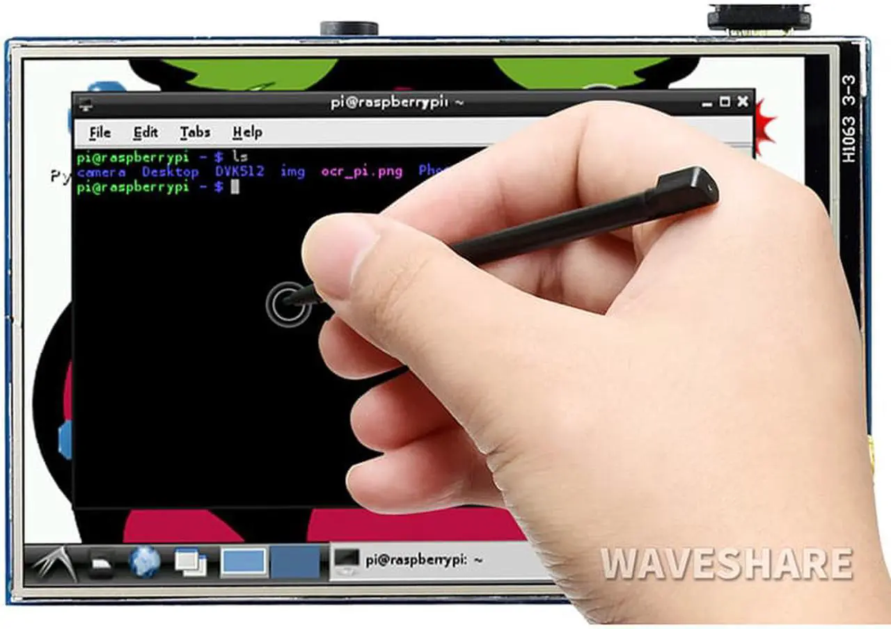 Alt view image 5 of 6 - 3.5 inch Raspberry Pi 4B display Raspberry Pi 3B+ touch display plus touch pen