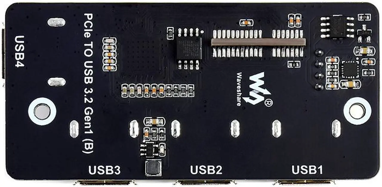 Alt view image 2 of 5 - Raspberry Pi CM4 core board backplane expansion board PCI-E to usb3.2 Gen1 expansion card module free drive