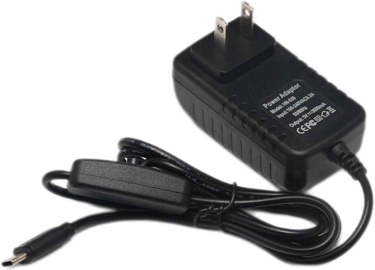 Alt view image 4 of 5 - 5V 3A USB Type C Power Supply Adapter with ON/OFF Switch for Raspberry Pi 4 Model B