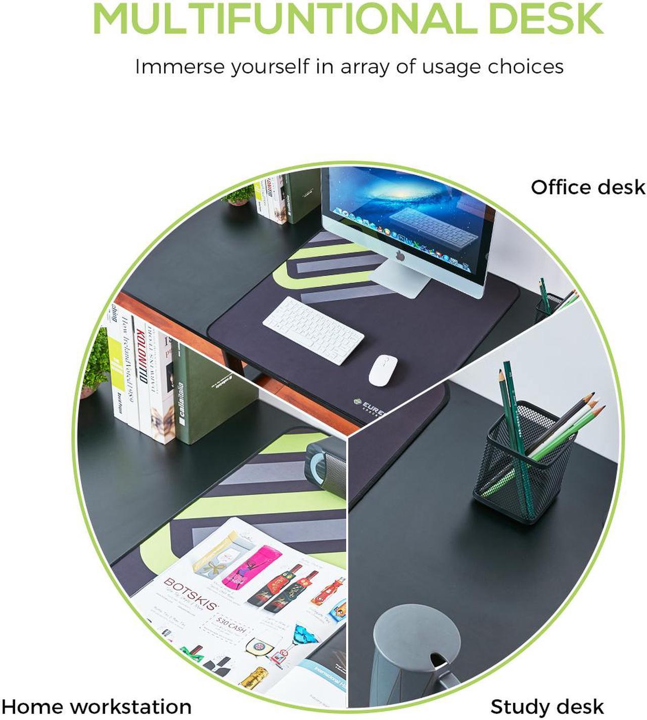 Alt view image 4 of 6 - Eureka Ergonomic® Modern Simple 47'' Computer Desk - Black
