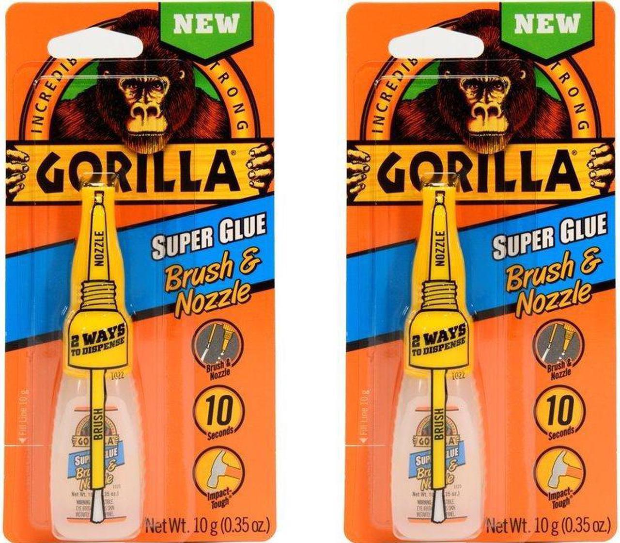 Alt view image 7 of 20 - GORILLA GLUE 7500101 Construction Adhesive, Super Glue Brush & Nozzle Series,