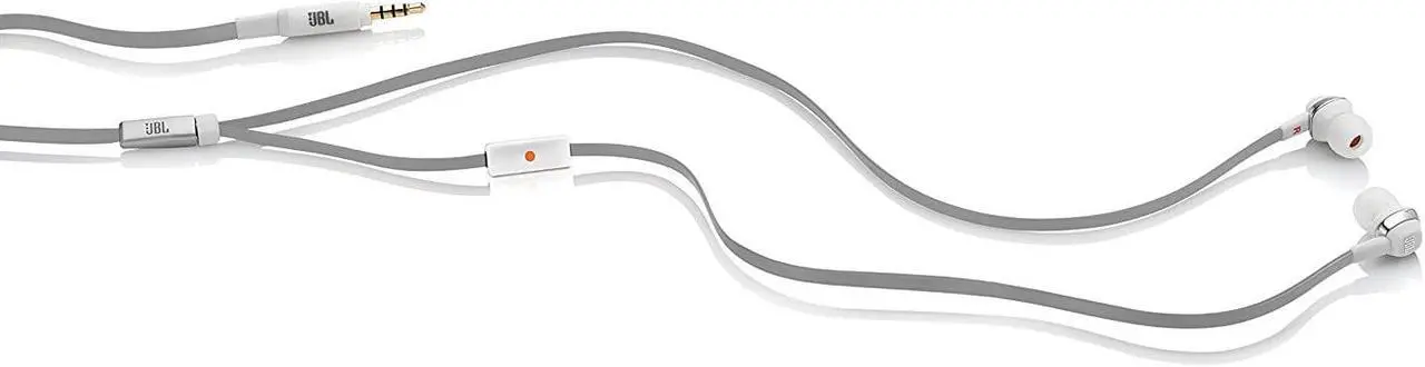 Alt view image 5 of 5 - JBL J22A High-Performance In-Ear Headphones with Microphone - White