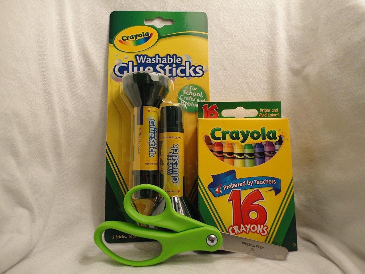 Alt view image 4 of 7 - Crayola Washable Glue Sticks-.20 Ounce 2/Pkg