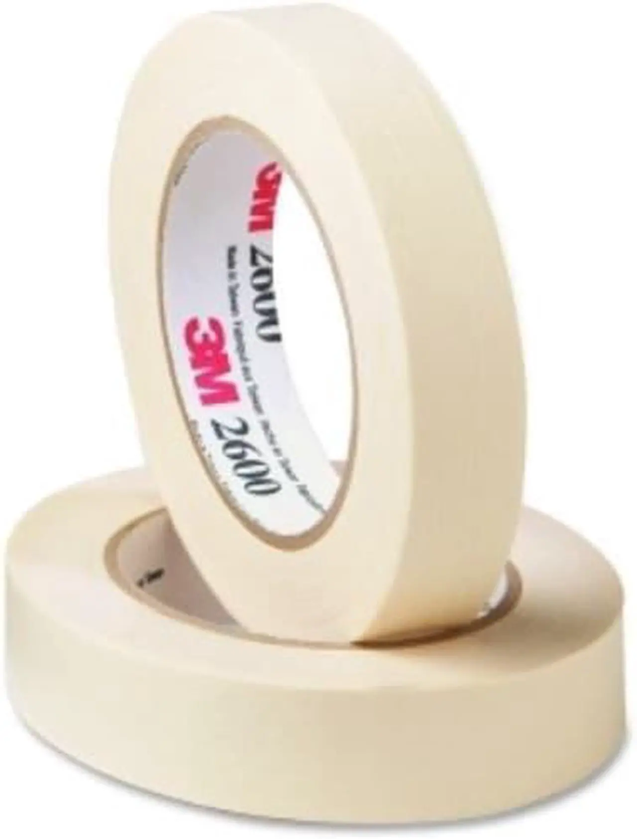 Alt view image 2 of 5 - 3M Masking Tape 1"x60 Yds Tan 260024ARL