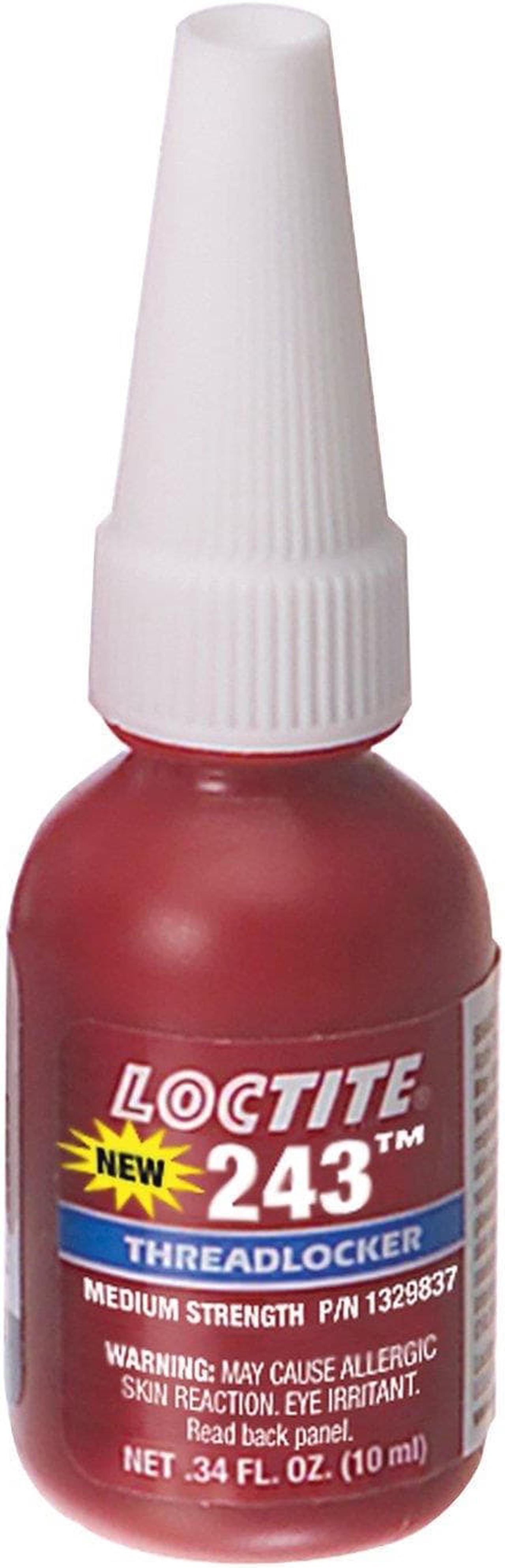 Main image of Loctite 1329837 243 Threadlocker Adhesive Medium Strength and Primerless