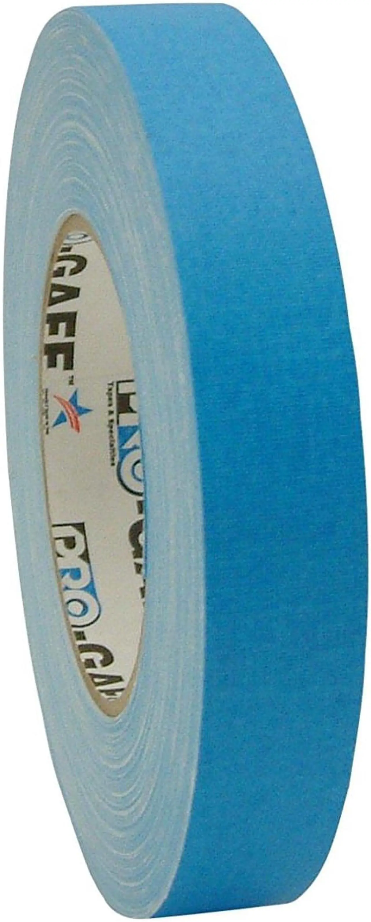 Alt view image 3 of 3 - Pro Tapes Pro-Gaff-Neon Premium Fluorescent Gaffers Tape: 1 in. x 50 yds. (Fluorescent Blue)