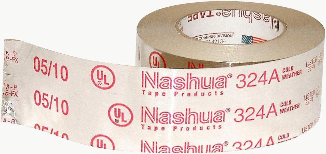 Alt view image 3 of 8 - NASHUA 324A Printed Foil Tape,2-1/2In x 60 Yd,Silver