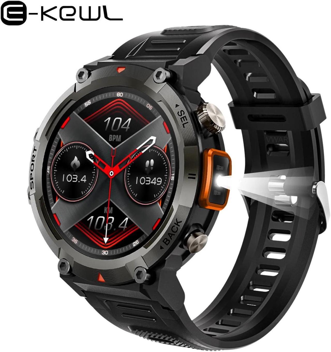 Main image of Outdoor Smart Watch Men With Flashlight Sport Fitness Bracelet Blood Pressure IP67 Waterproof Smartwatch for Android IOS