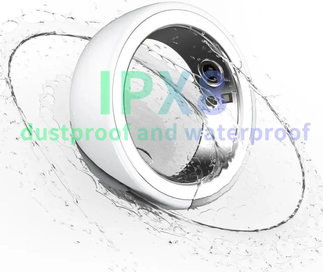 Alt view image 5 of 5 - Ceramic Smart Ring VWAR 02A Health Fitness Tracker with Charging IPX8 Waterproof SpO2 Blood Pressure Heart Rate Sleep Steps