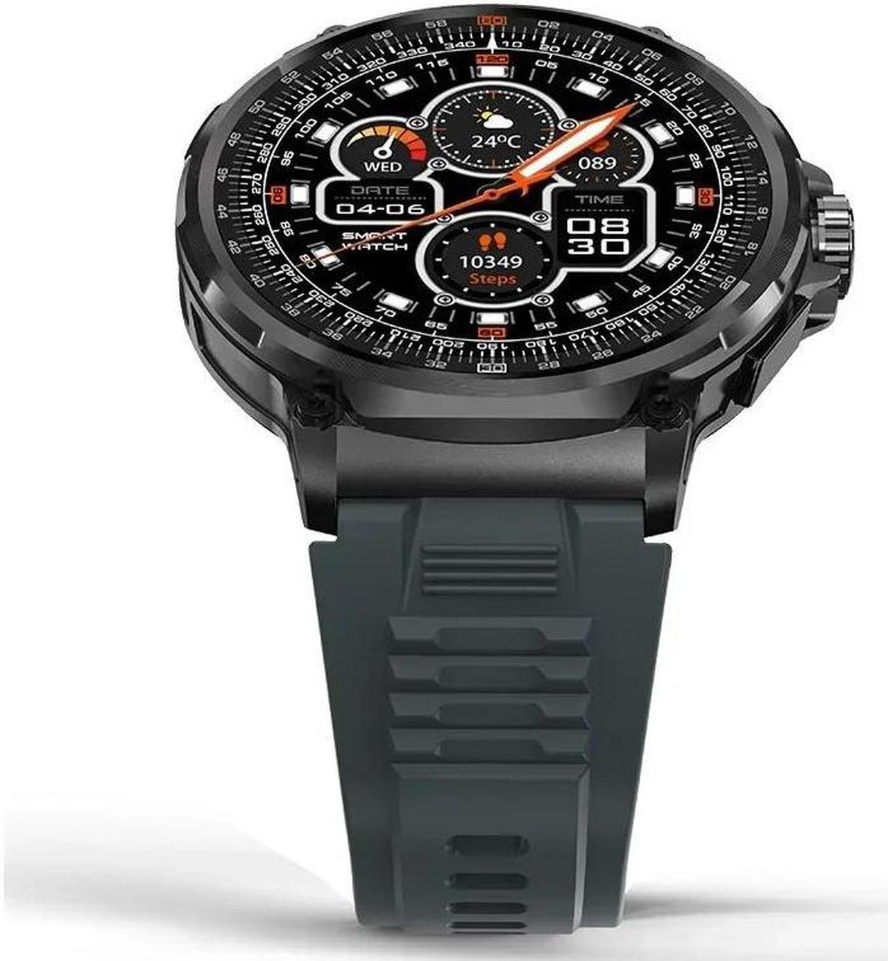 Alt view image 3 of 5 - [ ] V69 1.85" Ultra HD Display Smartwatch Men 710 mAh Large Battery, 400+ Watch Faces Smart Watch For Android iOS Phone