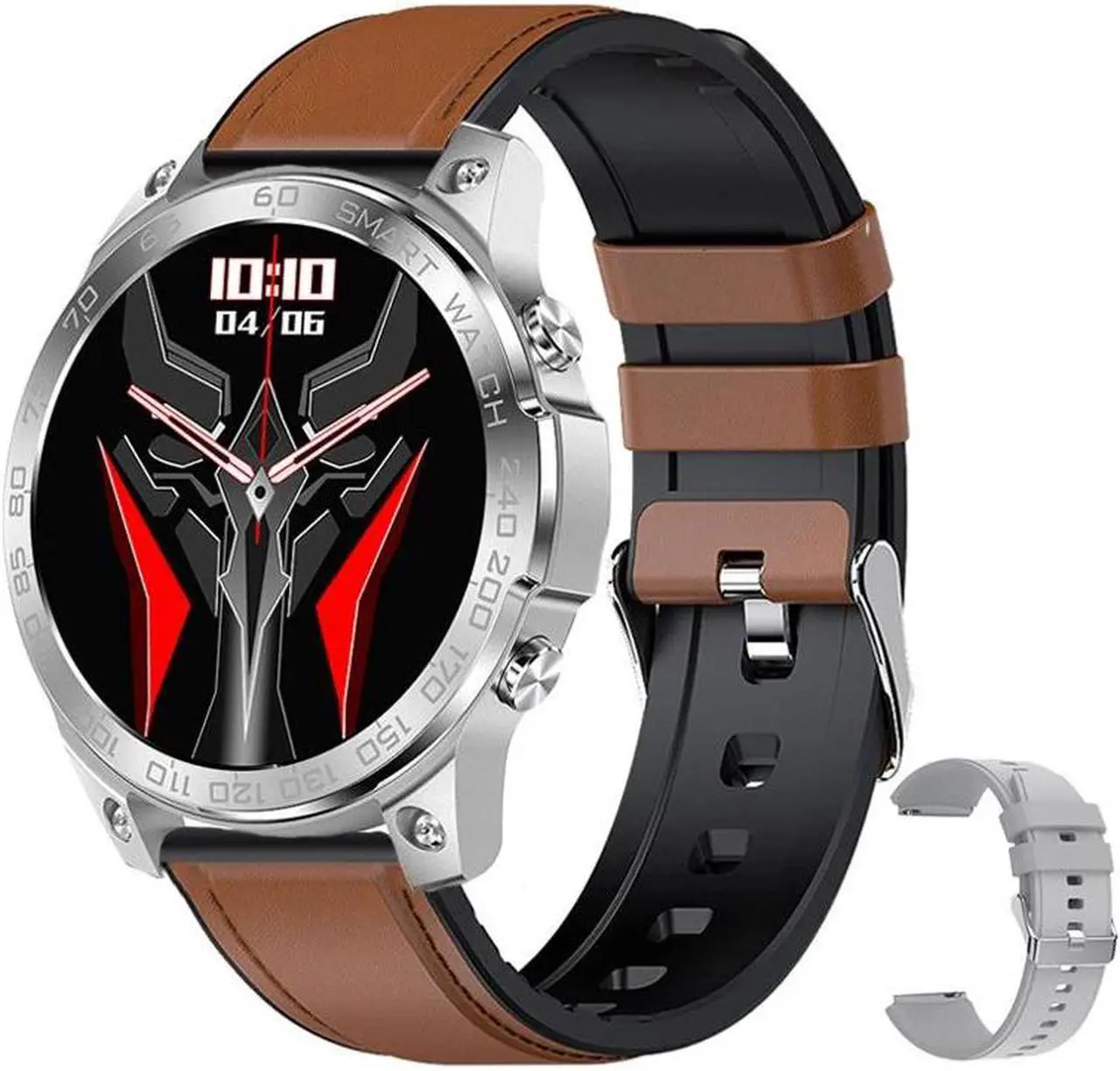 Main image of 1.43'' 466*466HD AMOLED Screen Smart Watch Men's Metal True Heart Rate Waterproof Watch 400mAh Battery Bluetooth Call Smartwatch