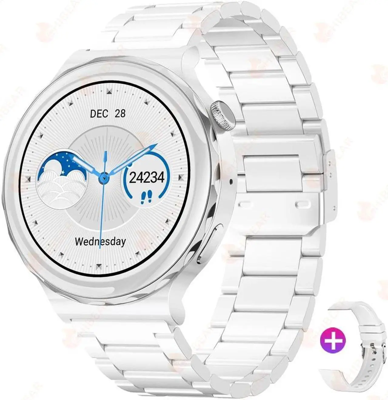 Main image of 2024 Fashion Women Smart Watch ECG+PPG Health Monitoring Sports Watch Men Bluetooth Call HD Screen Sports Smartwatch Women+