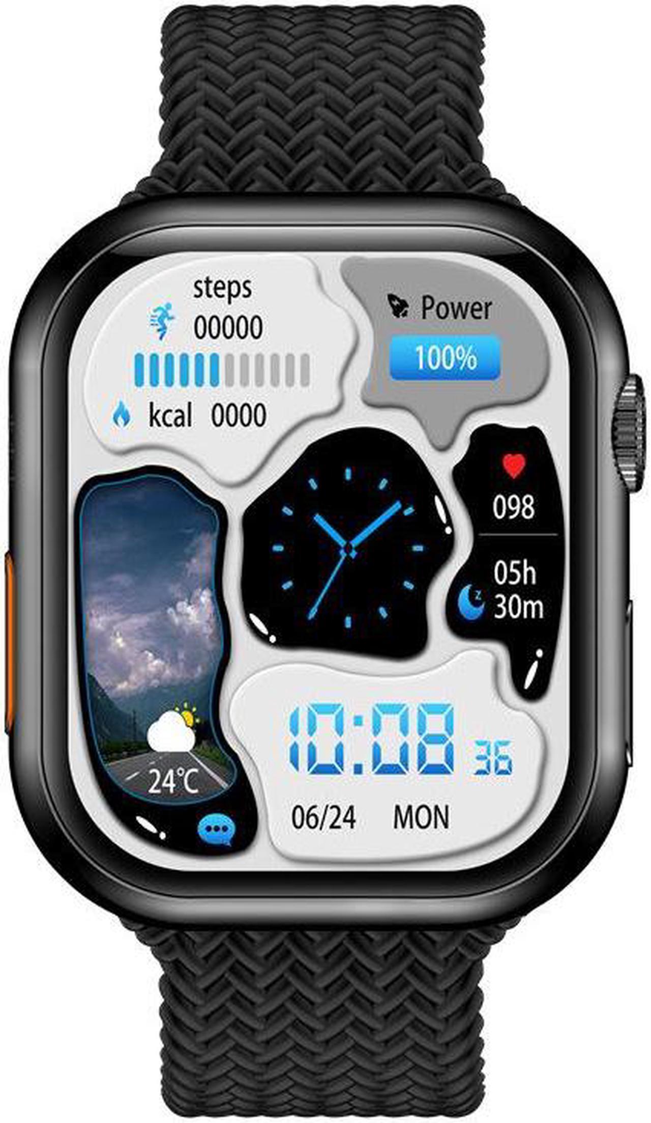 Alt view image 5 of 5 - Z81 Promax Smart Watch Double Strap Smart Island Small Game S9 Watch