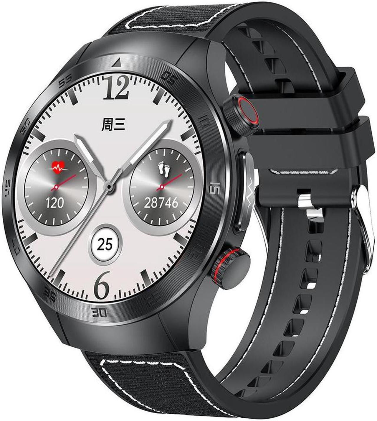 Alt view image 4 of 5 - E800 Smart Watch Bluetooth Calling Heart Rate Body Fat Sos Ecg Health Running Sports Batch