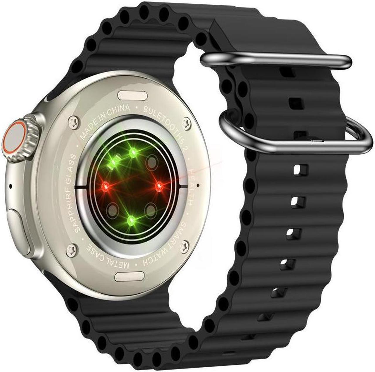 Alt view image 2 of 7 - Z78ultra Smart Watch 1.52 Round Screen Nfc Call 220 Ma Men's Smart Watch