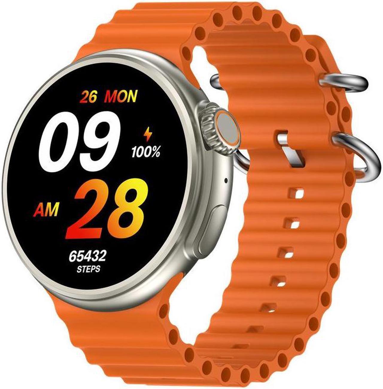 Alt view image 6 of 7 - Z78ultra Smart Watch 1.52 Round Screen Nfc Call 220 Ma Men's Smart Watch