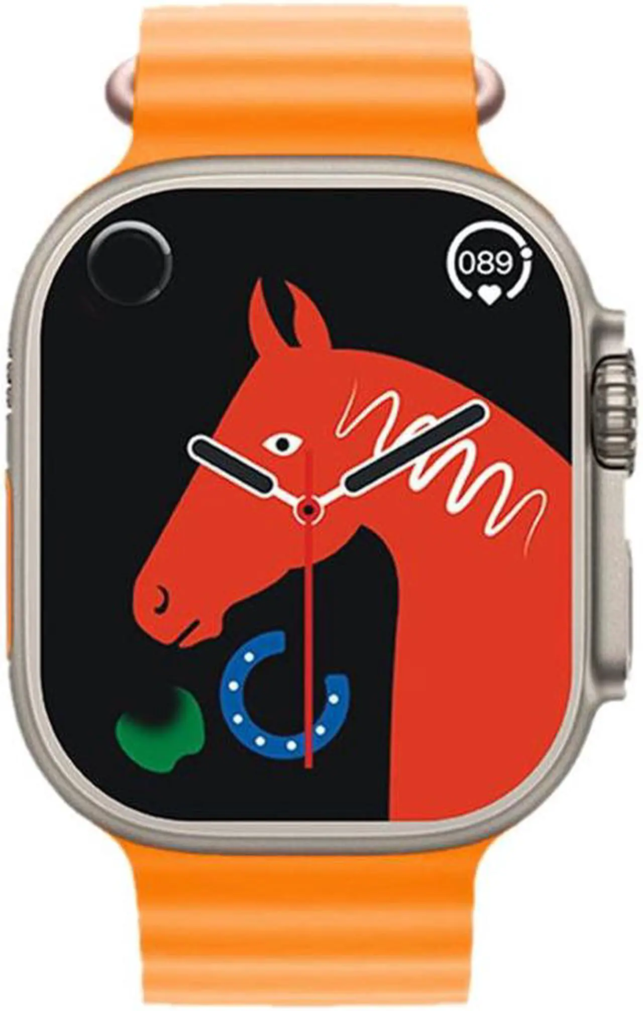 Alt view image 5 of 7 - C900 Ultra Smart Watch 2.09-Inch Bluetooth Calling Heart Rate Blood Pressure Multi-Sports Watch