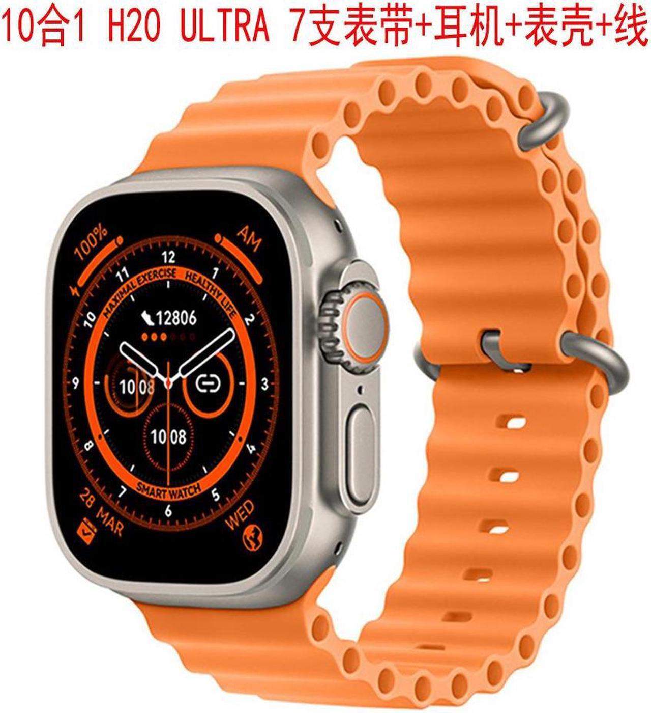 Alt view image 2 of 5 - H20 Ultra Smart Watch Bluetooth Calling Health Monitoring Sport Step Counting 10 In 1 Watch