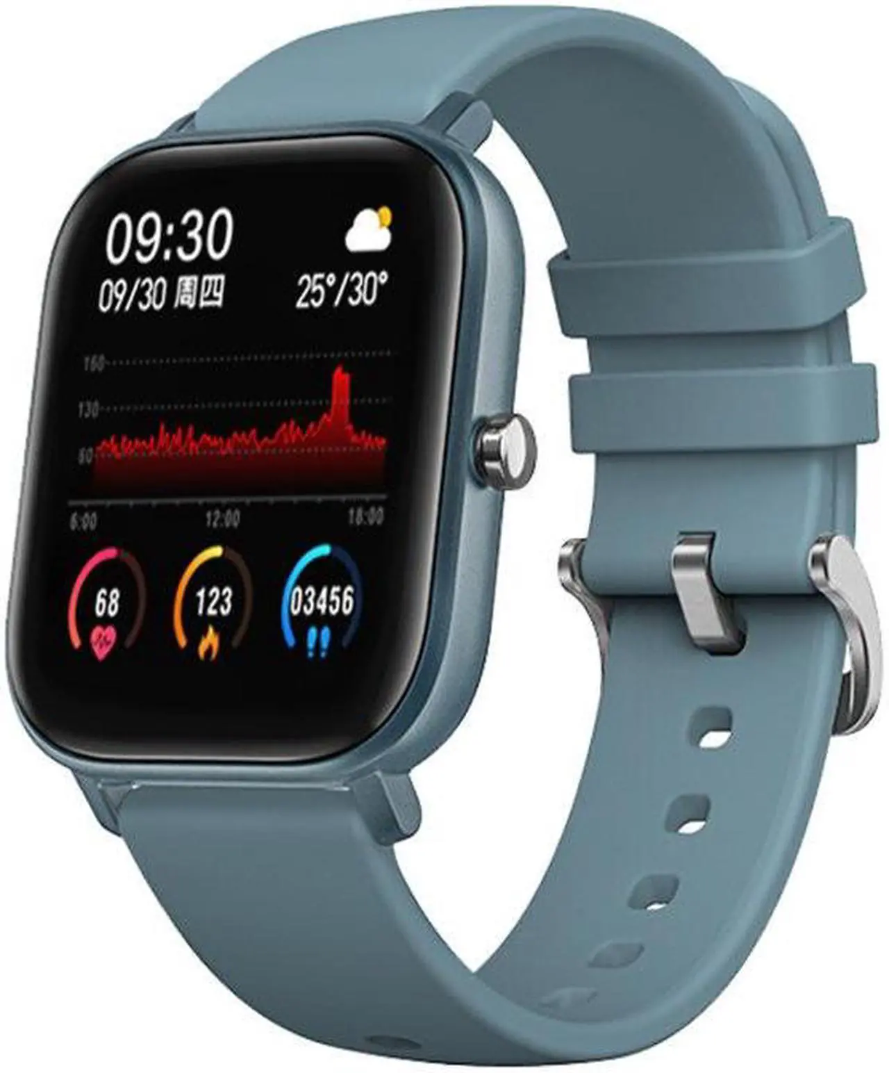 Alt view image 6 of 7 - P8 Smart Bracelet Blood Pressure Heart Rate Exercise Waterproof Meter Step Watch For Men
