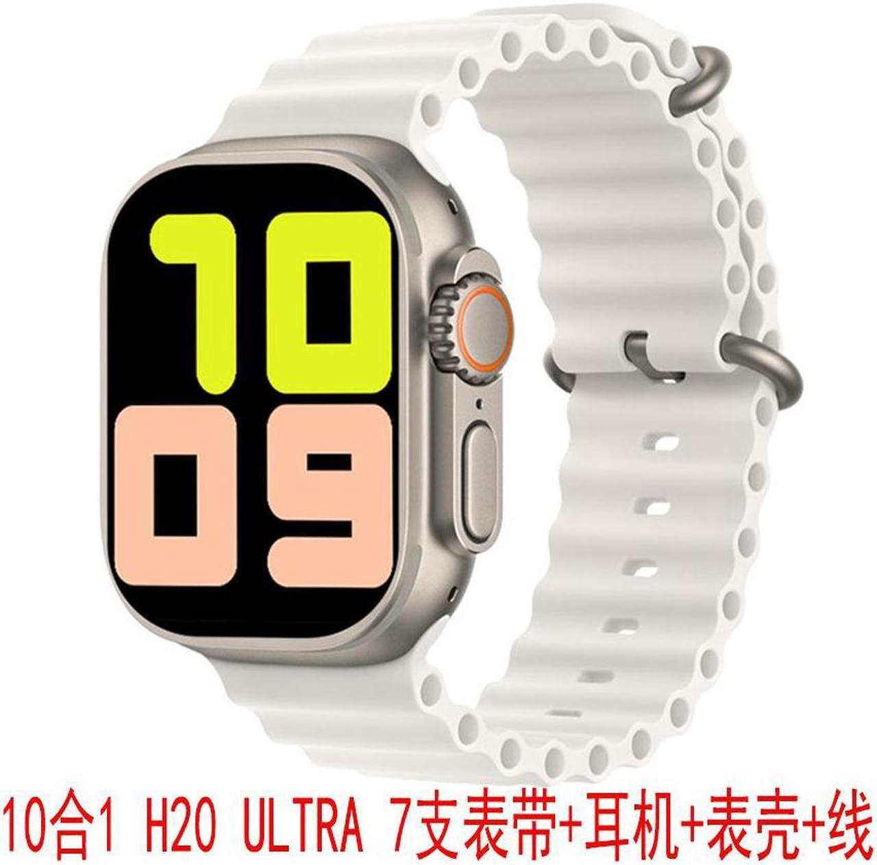 Main image of H20 Ultra Smart Watch Bluetooth Calling Health Monitoring Sport Step Counting 10 In 1 Watch