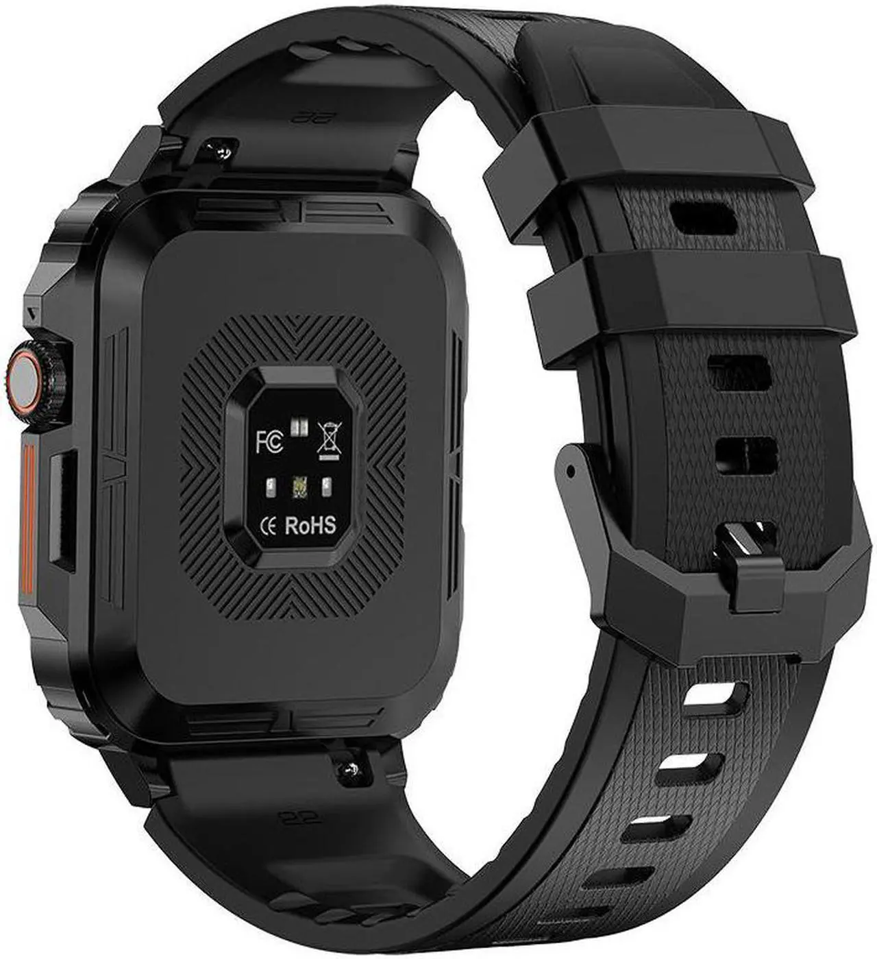 Alt view image 5 of 5 - L81 Bluetooth Call Heart Rate Blood Pressure Monitoring Function Pedometer Music Player Men's Smart Watch