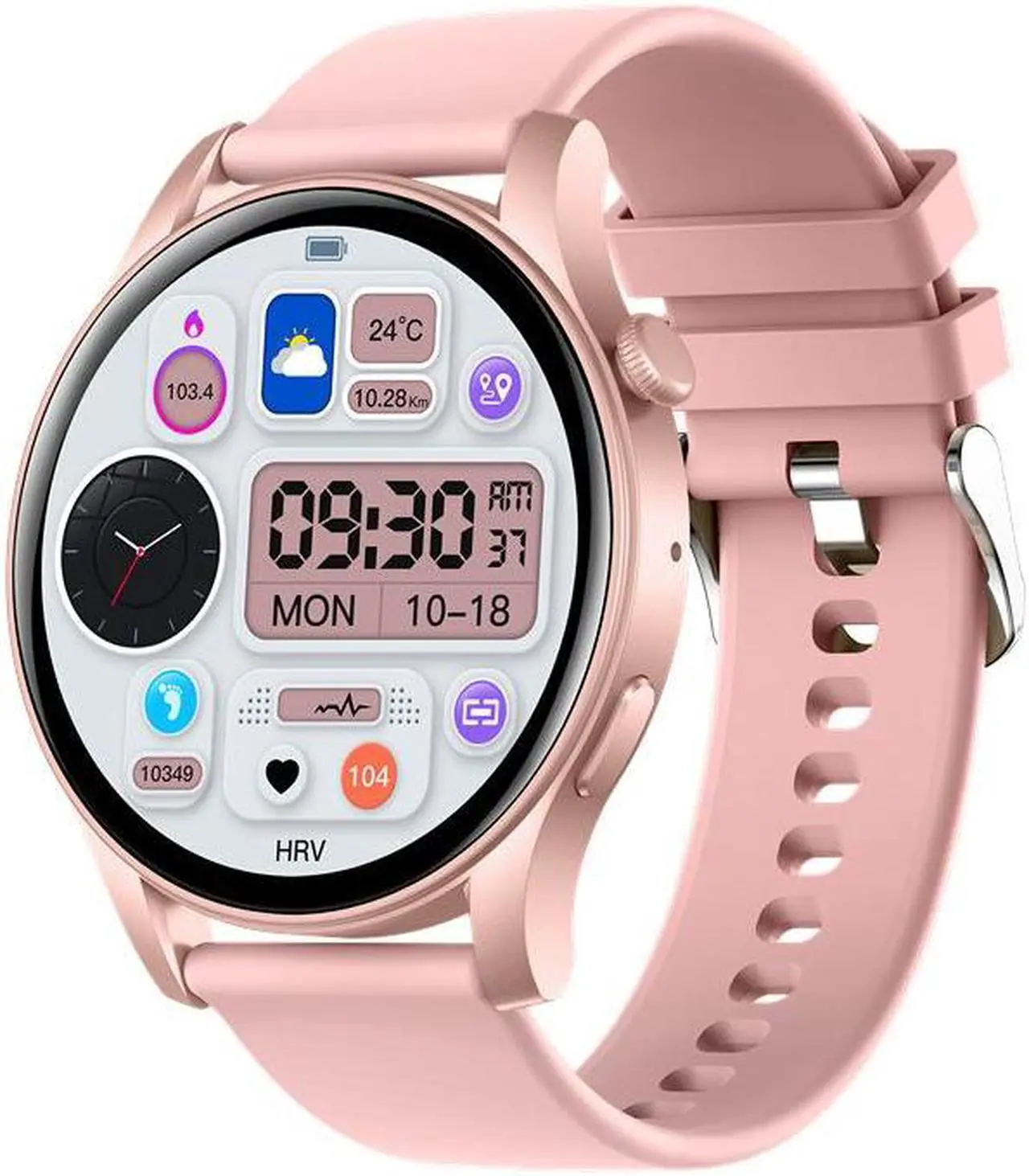 Alt view image 3 of 5 - Kc88 Smart Watch Bluetooth Call Amoled Round Sport Men Photo Hd Watch