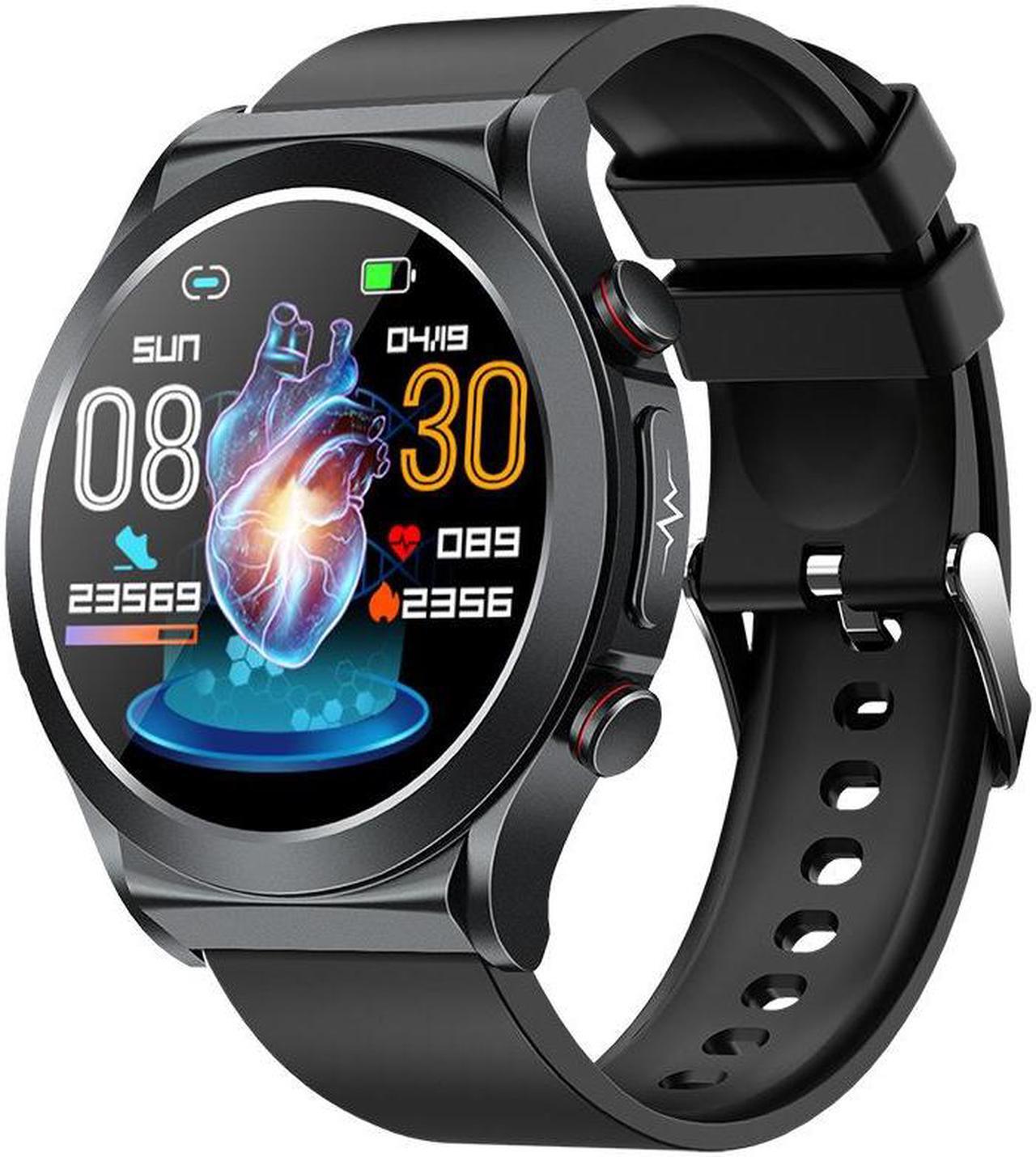 Alt view image 6 of 7 - Tk21p Smart Watch Non-Invasive Blood Glucose Blood Lipid Uric Acid Watch Body Temperature Waterproof Sports Smart Watch