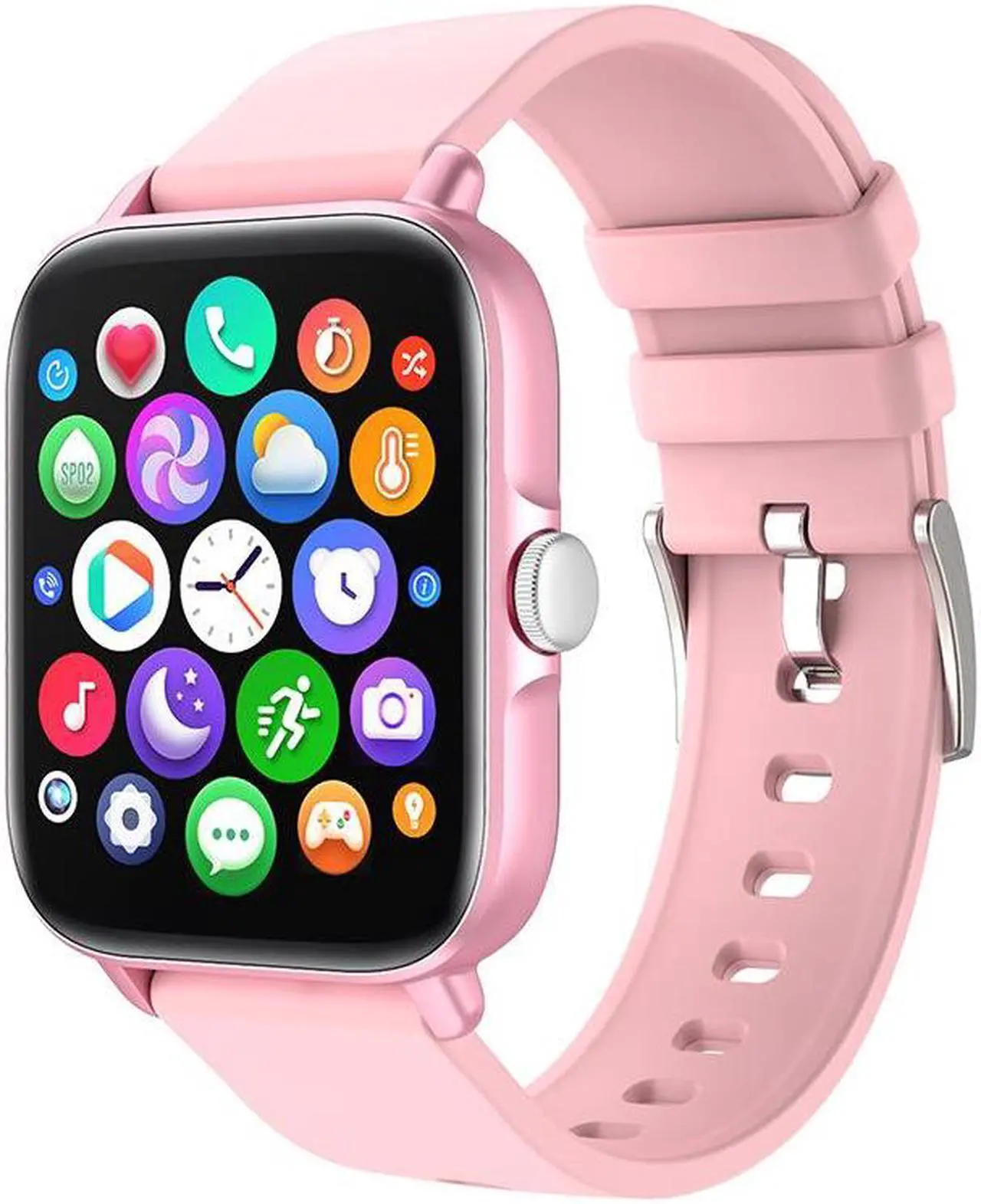 Alt view image 4 of 7 - Y22 Smart Bracelet Heart Rate Blood Pressure More Than Sport Mode Bluetooth Calling Pedometer 1.7-Inch Watch