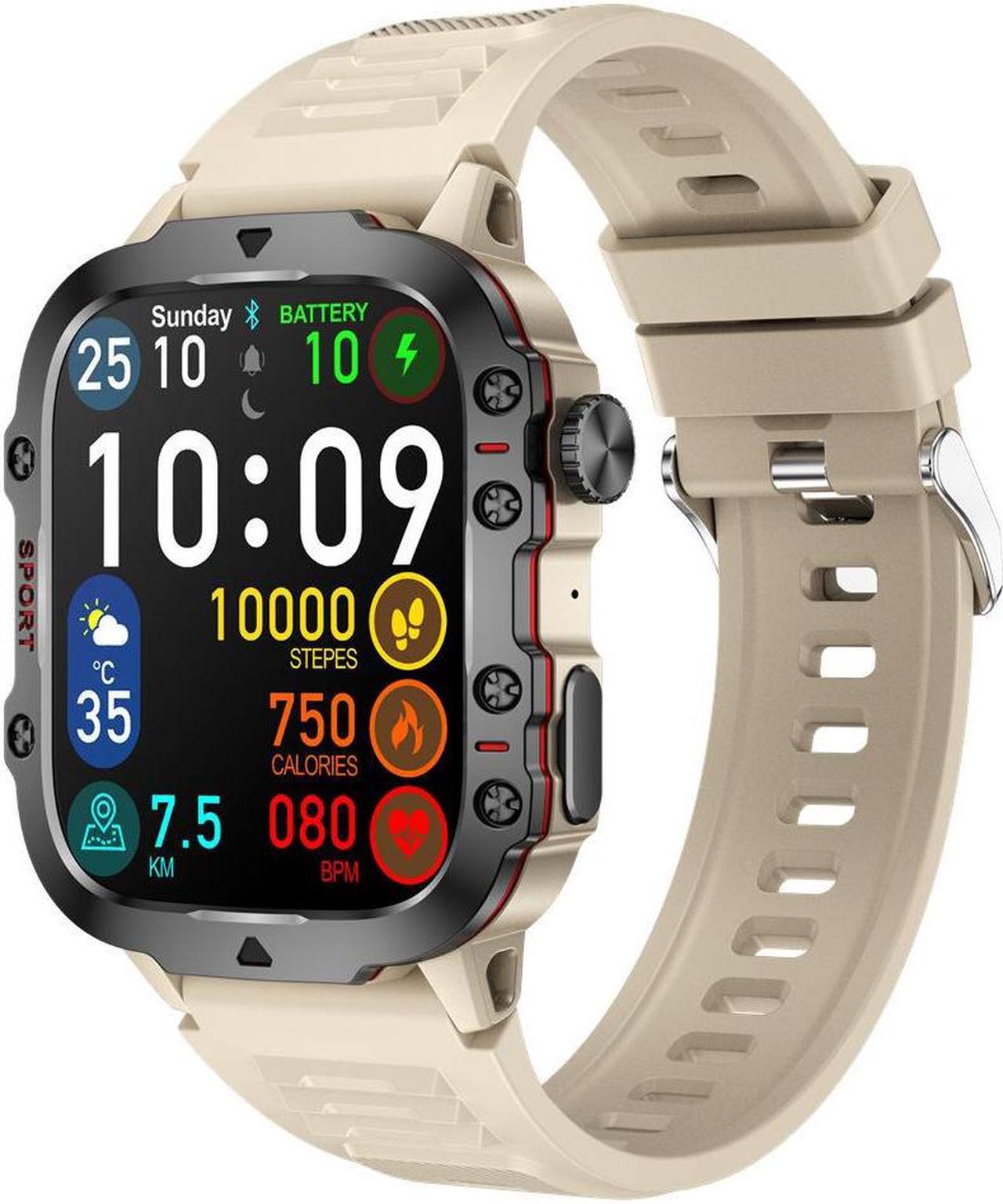 Main image of Qx11 Smart Watch Outdoor Bluetooth Call Three Anti-Heart Rate Body Temperature Encoder Men's Watch