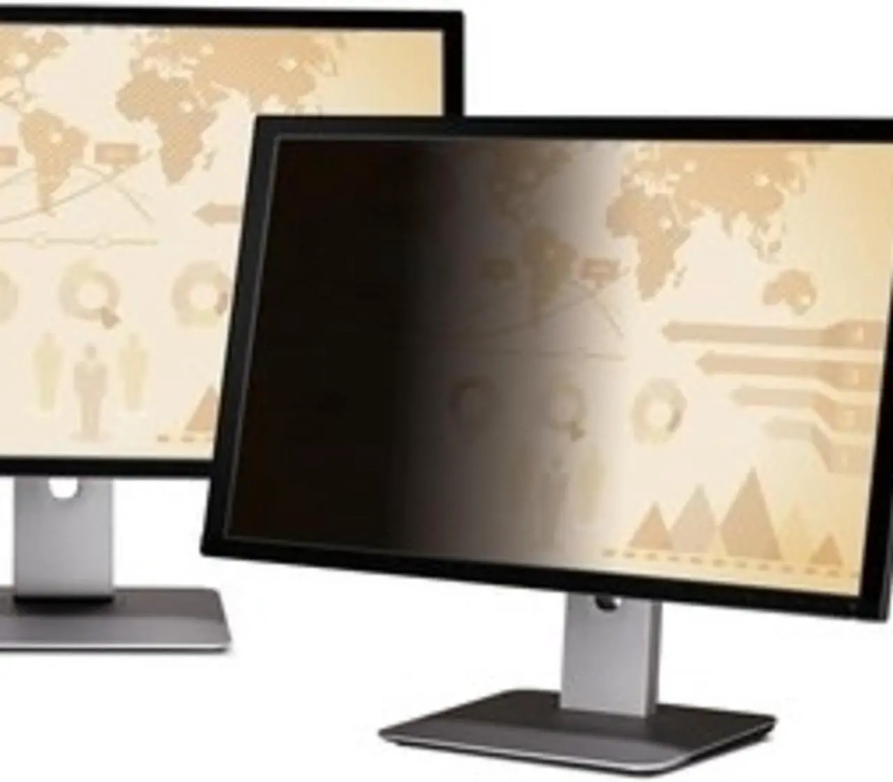 Alt view image 17 of 20 - 3M Frameless Notebook/Monitor Privacy Filters for 34 Widescreen Monitor 21:9
